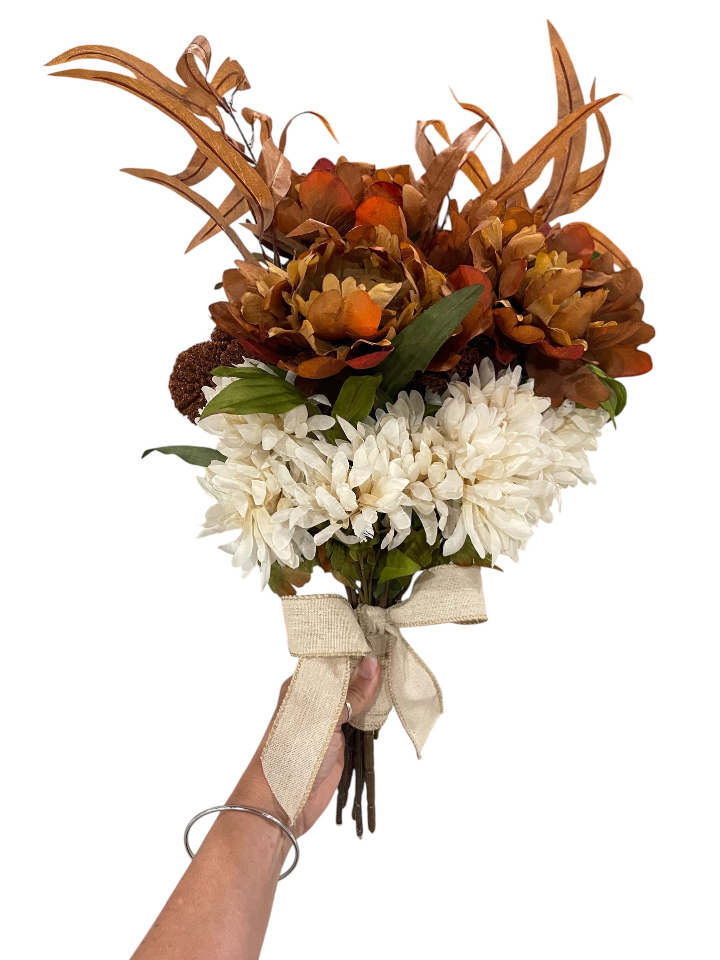 Faux Fall Floral “One-of-a-Kind” Bouquet (sku 0133)