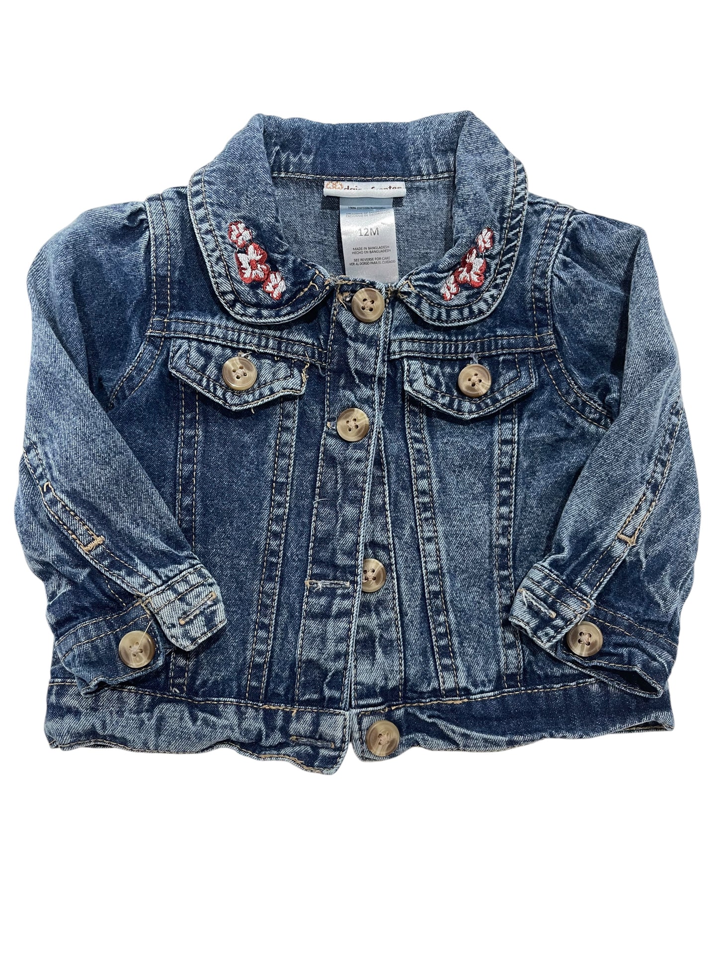 Infant (12 m) Daisy Fuentes Denim Jacket (sku 0145)