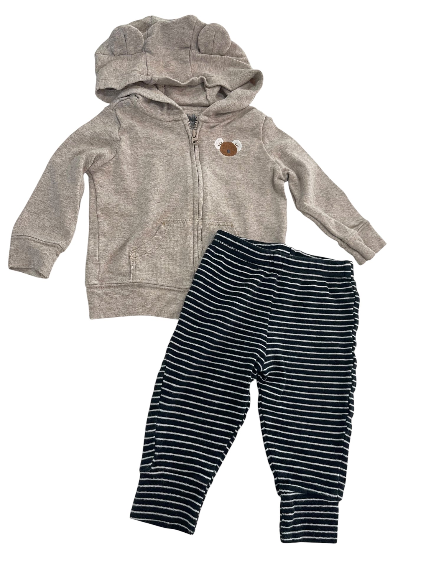 Infant Set (3-6 M) Teddy Bear Sweatshirt/Joggers (sku 0172)