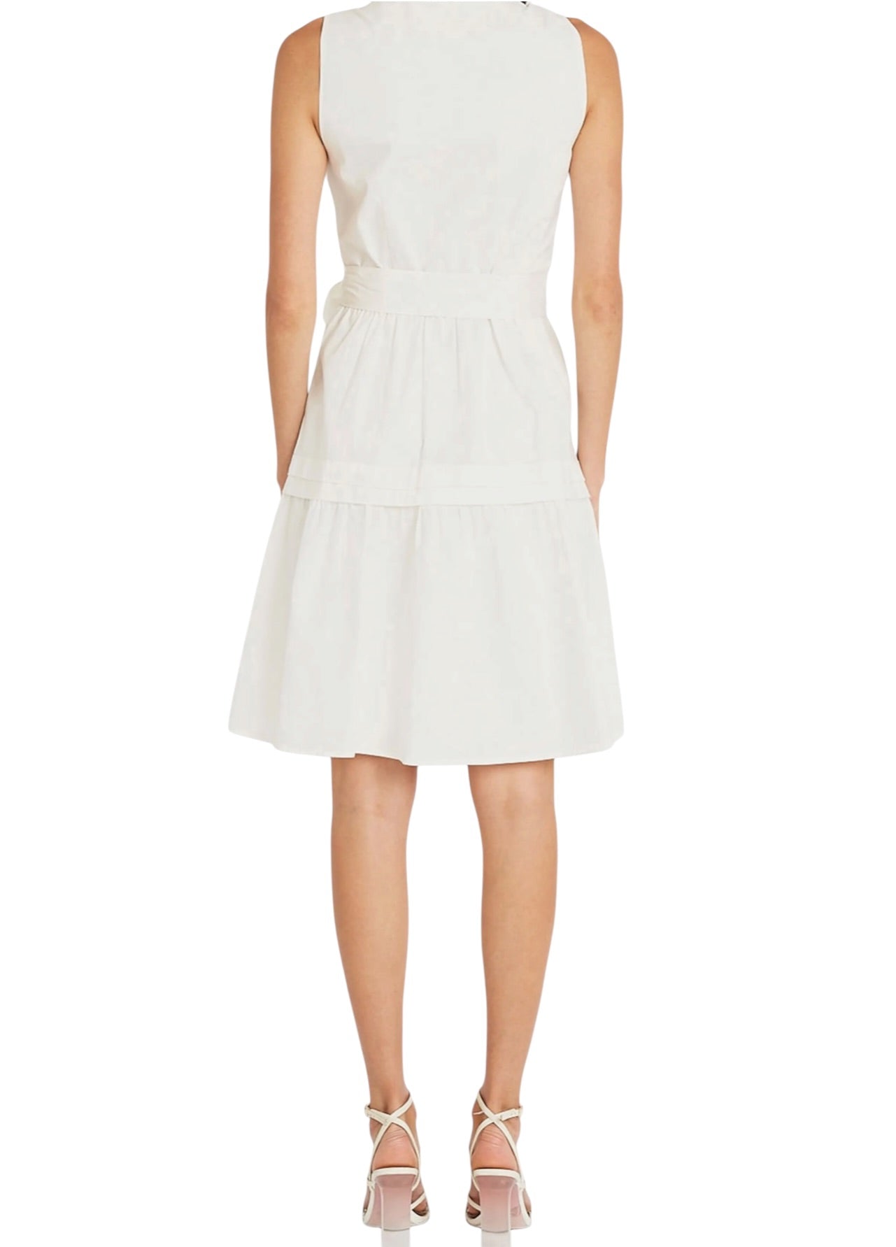 Women’s (14) Maggy London Belted Sleeveless Shirtdress (sku 0219)